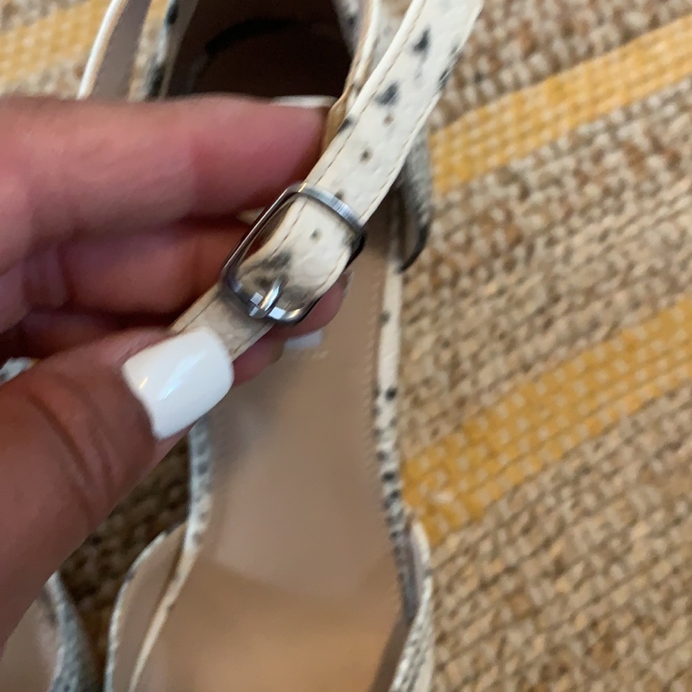 Steve Madden Snakeskin Wedges - Picture 4 of 5